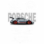 Porsche 911 GT3 RS em destaque com desenhos dimensionais e detalhes técnicos, ressaltando design aerodinâmico e desempenho otimizado. Ideal para entusiastas de carros esportivos e amantes da marca Porsche.