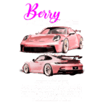 Imagem do Porsche 911 GT3 RS em um tom rosa, destacando seu design esportivo e elegante. O texto menciona que "a perfeição nunca é o começo", ressaltando a importância do desempenho em condições ideais e treinamento. A imagem captura os detalhes do carro, incluindo rodas e aerodinâmica, fazendo referência à experiência de dirigir no limite.