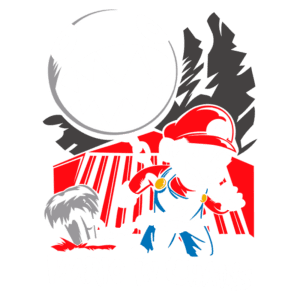 Ilustração de Mario caracterizado em um design estilizado, segurando uma corrente enquanto é puxado por um grande Chomp, com um fundo vermelho e preto que destaca a ação. Ideal para fãs de jogos clássicos e cultura pop.