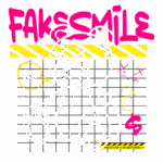 Desenho de um urso de pelúcia estilizado com expressão triste, rodeado por mensagens motivacionais como "Stay Calm" e "Don't Cry", em um fundo com linhas de polícia e elementos gráficos coloridos.