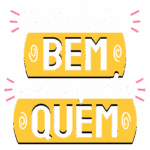 Texto ilustrativo em fundo amarelo com a frase "trate todos BEM não importa QUEM", promovendo a mensagem de respeito e igualdade entre as pessoas.