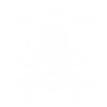 Logotipo da banda Motörhead, apresentando uma caveira feroz com chifres e ossos cruzados, acompanhado do lema "March Or Die". Ideal para fãs de rock e cultura musical.