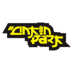 Logotipo da banda Linkin Park em cores amarelo e preto, com design moderno e estilizado, representando a identidade visual do grupo.