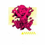 Imagem com design gráfico vibrante apresentando uma figura infantil sorridente cercada por notas de dinheiro, simbolizando riqueza e sucesso. O título "millionaire" está destacado em letras grandes e estilizadas, complementado por elementos gráficos em cores contrastantes. Ideal para temas relacionados a finanças, estilo de vida luxuoso e arte contemporânea.