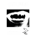 Imagem estilizada com a palavra "SMILE" em letras grandes, acompanhada de um sorriso com dentes visíveis em um fundo preto e branco. Abaixo, há elementos gráficos e texto que incluem "C775" e "WORLDWIDE". A composição transmite uma sensação de felicidade e atitude ousada.