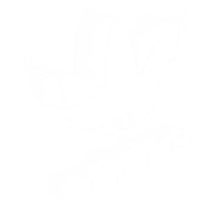 Logotipo da Adidas, apresentando o icônico símbolo com três folhas e listras em fundo branco. Ideal para design esportivo e moda urbana.