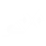 Logotipo estilizado da marca Armani, apresentando formas geométricas e linhas modernas em um design minimalista. Ideal para identificação em conteúdos sobre moda e design contemporâneo.