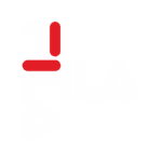 Logotipo da marca Sila, apresentando um design moderno e minimalista com cores vermelha e branca.