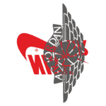 Logotipo da Nike com a marca Air Jordan, apresentando uma bola de basquete e asas estilizadas, ideal para artigos sobre tênis e cultura urbana.