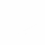 Logotipo da banda Nirvana, destacando um desenho icônico com um rosto sorridente e guitarras, representando os membros Kurt Cobain e Krist Novoselic. Arte em estilo vintage em fundo verde.